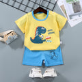 Children's Short Sleeve Cotton Two-Piece