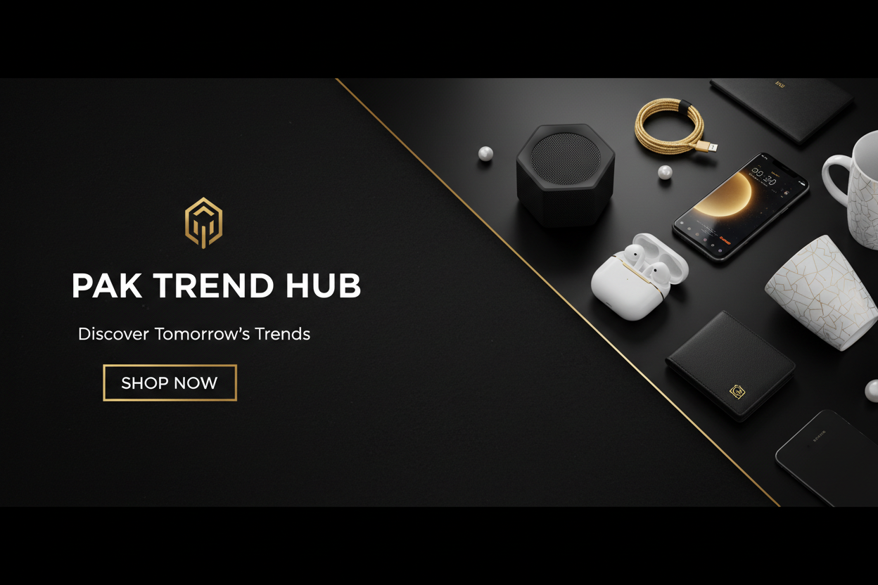 PAK TREND HUB Professional Banner